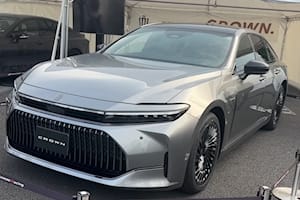 Hydrogen Toyota Crown Sedan Publically Revealed In Japan