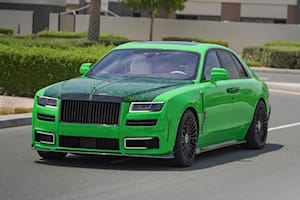 Green Rolls-Royce Ghost Takes Bad Taste To A Whole New Level