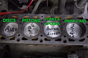 Watch An Engine Run With Pistons Made Of Cans And Silverware