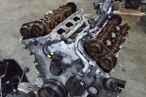 See What Happens When A Maserati Ghibli Engine Is Starved Of Oil