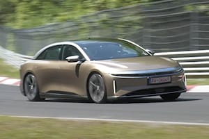 UPDATE: Is Lucid Air Trying To Beat Tesla Model S Plaid's Nurburgring Record?