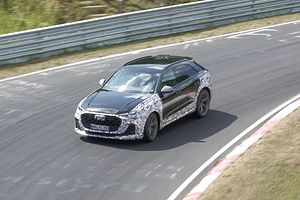 New Audi RS Q8 Prototype Spied Testing At Nurburgring