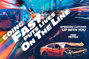 Watch: NHTSA's Latest Anti-Speed Campaign Is Simple Yet Effective