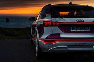 Audi Q6 e-tron's Rear Lights Will Warn Other Road Users Of Impending Hazards