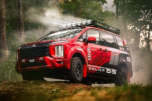 Mitsubishi Delica Ralliart AXCR Support Car Is As Cool As The Actual Rally Racer