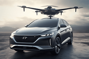 Hyundai's Flying Car Idea Features A Detachable Drone