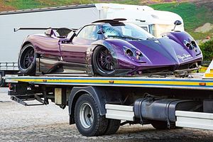 Lewis Hamilton's Ex Pagani Zonda 760 LH Trashed In Tunnel Crash