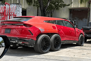 Car Mod Atrocities: Lamborghini Urus Is A Bad Choice For 6x6 Conversion