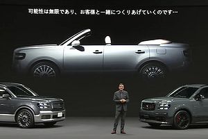 Toyota Century Convertible Teased As Ultimate Drop-Top Luxury SUV