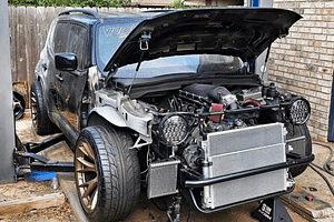 This Jeep Renegade Is Getting A Mighty Hemi V8 Conversion