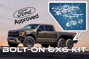 Ford Patents Bolt-On Third Axle To Turn F-150 Into 6x6 Super Truck