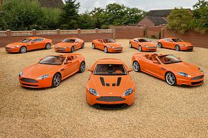 8 Orange Aston Martins With Delivery Mileage Looking For A New Home