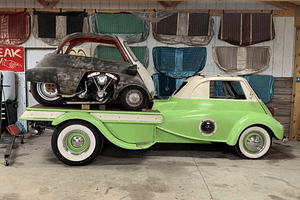 Meet The Custom BMW Isetta Pickup Truck With A Harley-Powered Brother