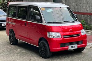 This Adorable Two-Tone Van Is Actually A Humble Toyota Workhorse Underneath