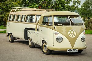 VW Type 2 Bus Gets A Nifty Camper Conversion And An Audi Engine