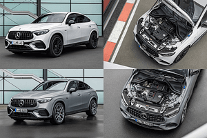 New Mercedes-AMG GLC 63 E Performance And GLC 43 Coupes Revealed With 4-Cylinder Power