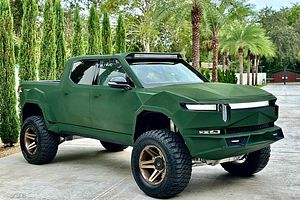 Rivian R1T Transformed Into Mad Max-Style Electric Off-Roader