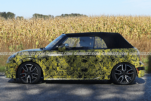 2025 Mini Cooper Convertible Spied For The First Time