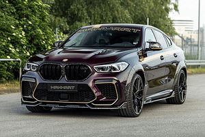 One-Off BMW X6 M Laced With Gold Carbon Fiber