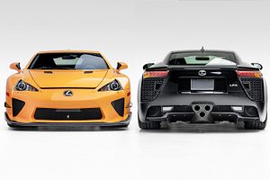 Two Lexus LFA V10 Supercars Will Sell For Millions