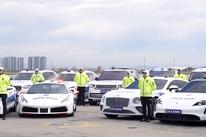 Over 20 Seized High-End Cars Now Used As Police Cruisers