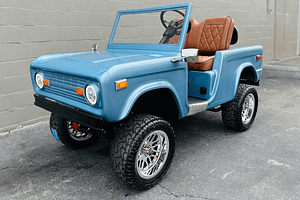 Adorable Ford Bronco Golf Carts Are Up For Grabs At Kissimmee 2024 Auction
