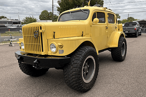 Chevy-Powered Volvo TP21 Is A Former Swedish Military Truck With Plenty Of Personality
