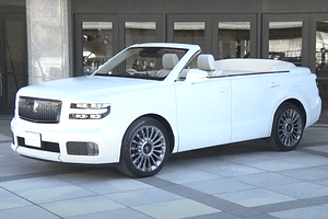 Toyota Century SUV Convertible Quietly Revealed In Tokyo
