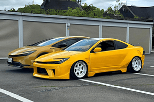 Widebody Toyota Prius Coupe Is An Acura Integra With Lexus IS Rear End