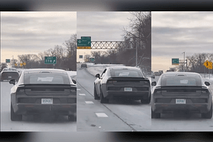 WATCH: Electric Dodge Charger Muscle Car Spied On Michigan Highway