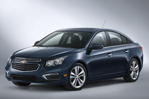 Chevrolet Cruze Given a Nip/Tuck for 2015