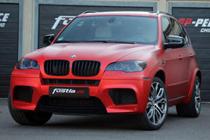 BMW X5 M Wrapped and Boosted to 650 HP by Fostla.de