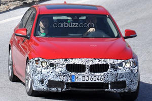 Latest Shots of BMW 3 Series Facelift
