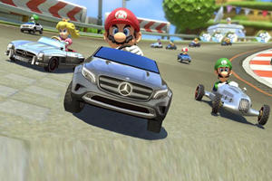 Mercedes Trio Joins Mario Kart 8