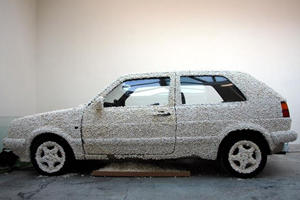 Popcorn-Covered Golf is One Tasty VW