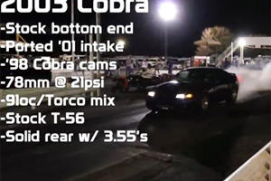 SVT Cobra At The Strip Gunning For A 9-Second Pass