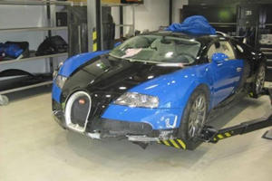 Totaled Bugatti Veyron is Now Up For Sale