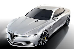 Yo, Alfa Romeo: Build this Rendering of the Giulia
