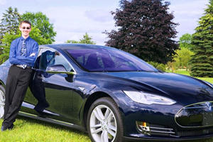 This Teenager Bought A Tesla Model S By Hustling The Stock Market