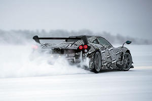 Watching The Pagani Huayra BC Dancing In The Snow Is Magical