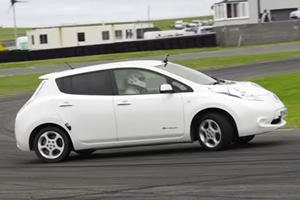 Time To Find Out Once And For All If The Nissan Leaf Can Drift