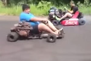 Turbocharged Go-Karts Are Awesome If They Don't Kill You First