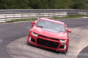 The New Camaro ZL1 Looks And Sounds Absolutely Epic Flying Around The Nurburgring