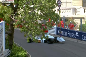 Dropping A Car From A Crane Is The Craziest Way To Ruin An F1 Race