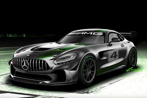 Forget The AMG GT Black Series: This GT4 Racer Is What We Really Want