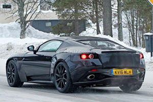 We Caught The New Aston Martin Vantage Flexing Its Muscles In The Snow