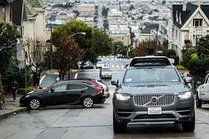 Self-Driving Volvo XC90 Ubers Have Hit The Streets Of San Francisco