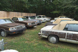 This Guy Is Selling His Collection Of 22 Chrysler LeBaron Convertibles 