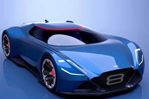Aston Martin Vision 8 Imagines The V8 Vantage Of The Future