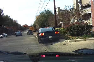 Mustang Driver Crashes Into Brother's Cayman S In Failed Overtake Attempt